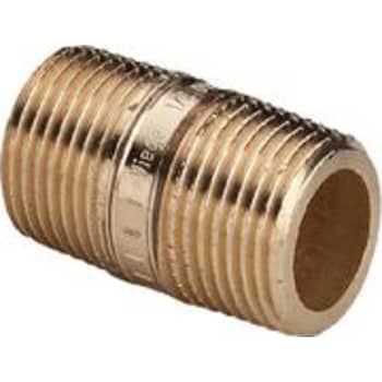 1/2" x 200 mm Nippelrør Rødgods Silicium Bronze