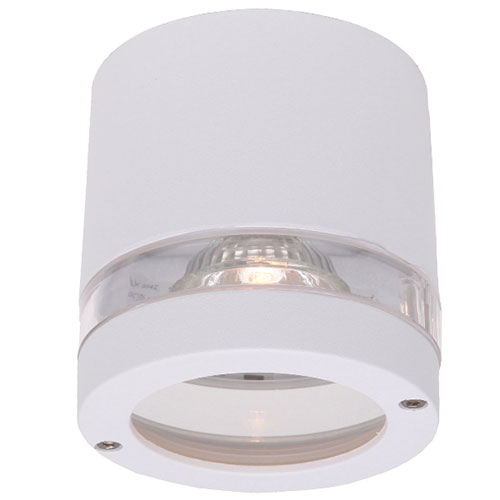 L & K Design FOCUS 1xGU10 loftlampe Hvid