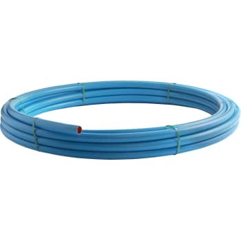 Wavin 75 mm PE80 PN10 SDR11 rør, blå, 50 m, DK-VAND