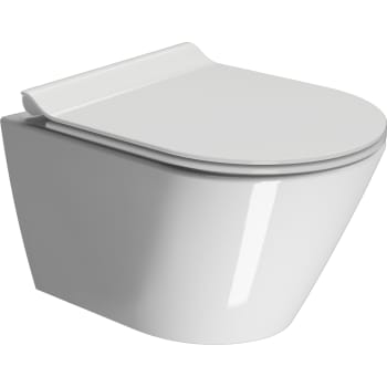 GSI Kube X vægtoilet 50 x 35 cm med swirlflush og skjult montering
