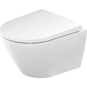 Duravit D-Neo Vægtoilet Compact, 480 mm, Rimless,