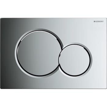 Geberit Sigma 01 betjeningsplade i krom