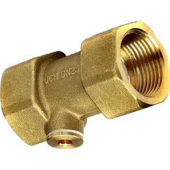 JCH 3/4" kontrollerbar kontraventil med muffer og inspektionshul