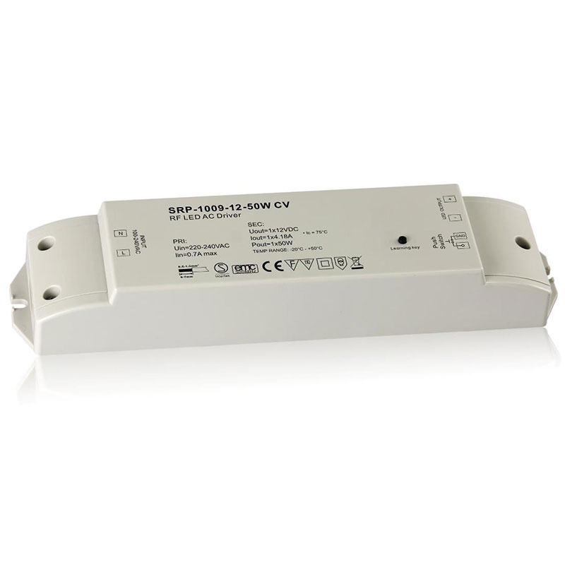Dæmpbar LED driver/transformer 12V DC 50W