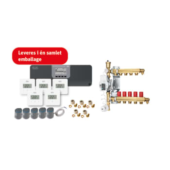 Roth Grab and go gulvvarmepakke - 5 rum, 230V