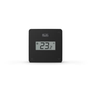 Roth Touchline® SL rumtermostat X, sort