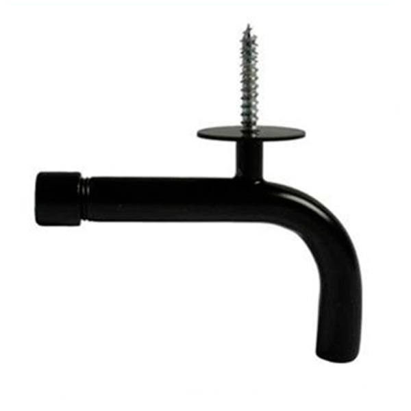 Svanehals M/1 1/4" Skrue - Sort