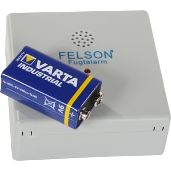 Fugtmelder/fugtalarm med 9V batteri