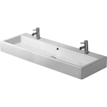 Vero vask 120 cm, med 2 hanehuller