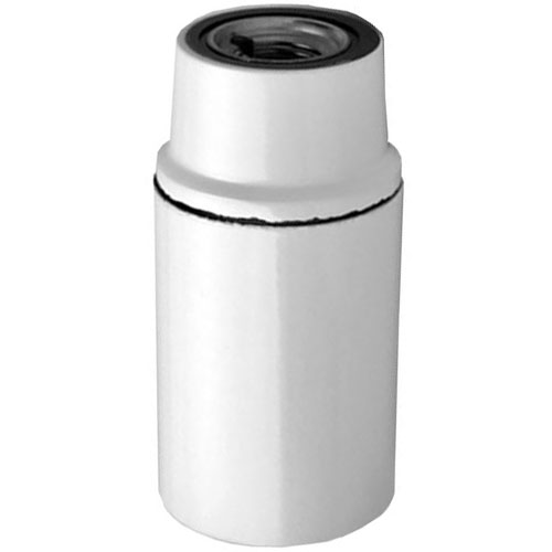 Fatning E14 hvid med 10mm