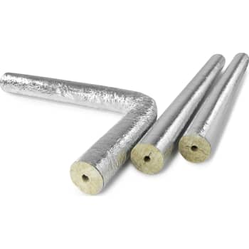 54 x 30 mm Rockwool aluskål m. tape