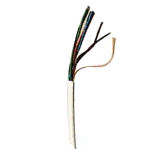 Telefonledning AK 6 x 2 x 0,6 hvid - pr. m