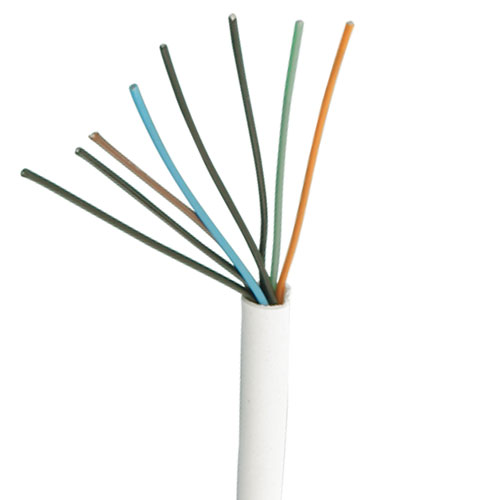 Telefonledning AK 4 x 2 x 0,6 hvid - pr. m.