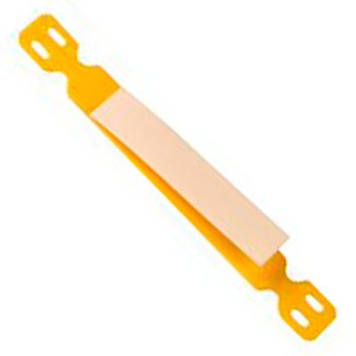 Mærkebjælke Gul - 65x13 mm. - (1 stk. gul opmærk.)