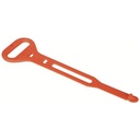 Justerbar kabelholder