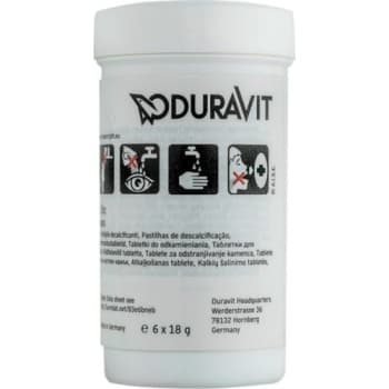 Duravit afkalkningstabletter, 6 stk, til afkalkning af SensoWash