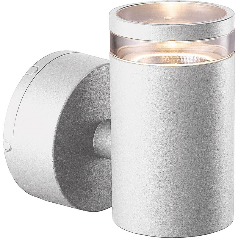 Væglampe Eklof I, 6W Aluminium
