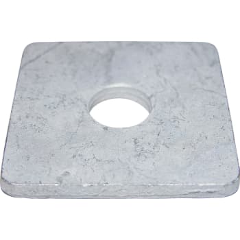 Firkantskive M10, 50 x 50 x 11 x 5 mm, FZV, 2 stk.