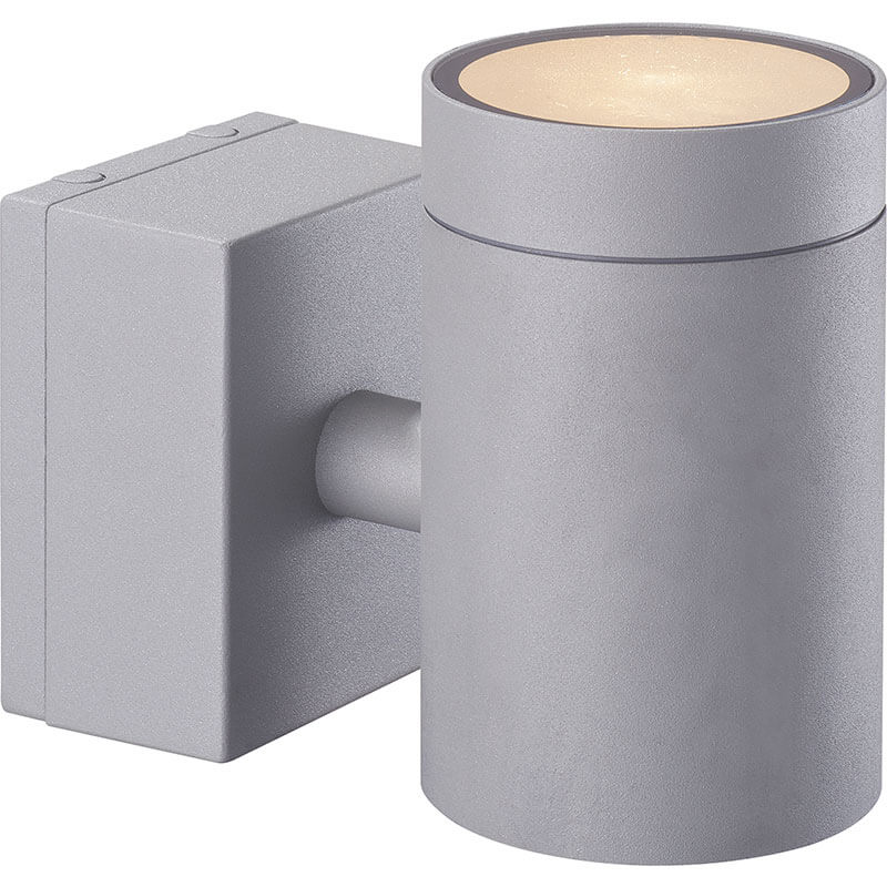 Væglampe Eklof IV 1x7W Aluminium