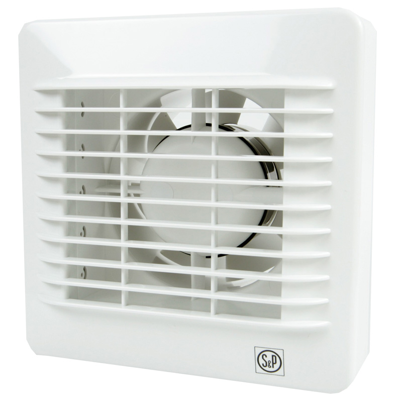 S&P ventilator EDM100 m. almindelig tænd/sluk
