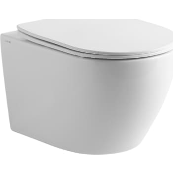 Lavabo Studio NoRim væghængt toilet med soft close sæde, hvid