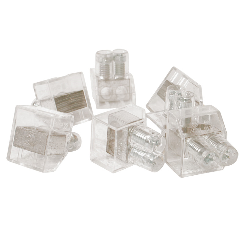 Dobbelt  samlemuffe 2x10mm² klar - 1 stk.