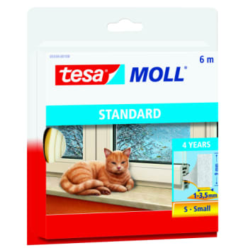 tesamoll® Standard I-profil 26mx9mmx4mm hvid
