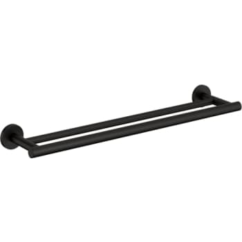Cosmic Architect S+ håndklædestang 59,5 cm dobbelt mat sort