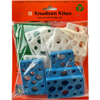 Knudsen hængerkort K-Klods 6T, assorteret, 20 stk.