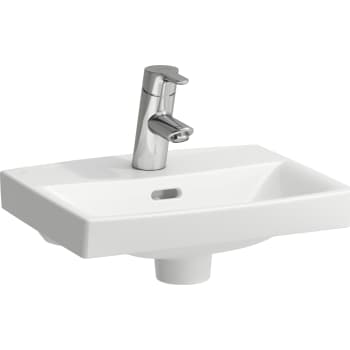 Laufen Pro-n håndvask 40x32cm med hanehul og overløb
