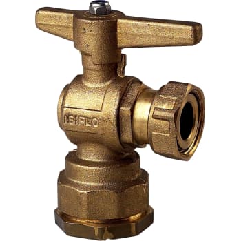 ISIFLO 32 mm x 1" Vinkelventil uden aftap