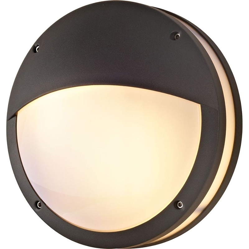 Martina m. afskærmning 2xE27 Ø28cm - antracitgrå