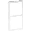 LK Fuga ramme SLIM 55 2x1m - hvid