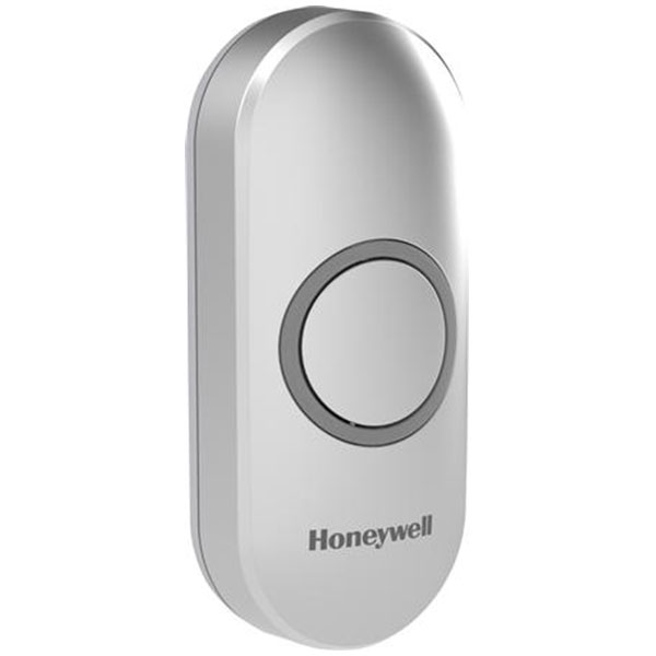 Trådløs dørtryk til Honeywell og Friedland sølvgrå