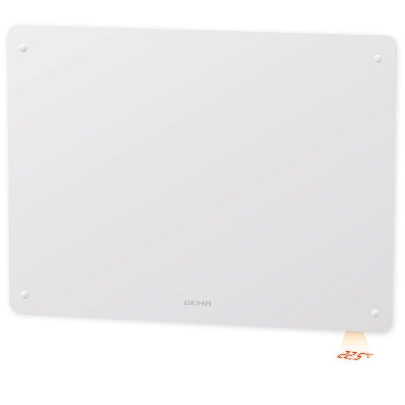 Smartovn varmepanel m. Wi-Fi og glasfront 400W 230V