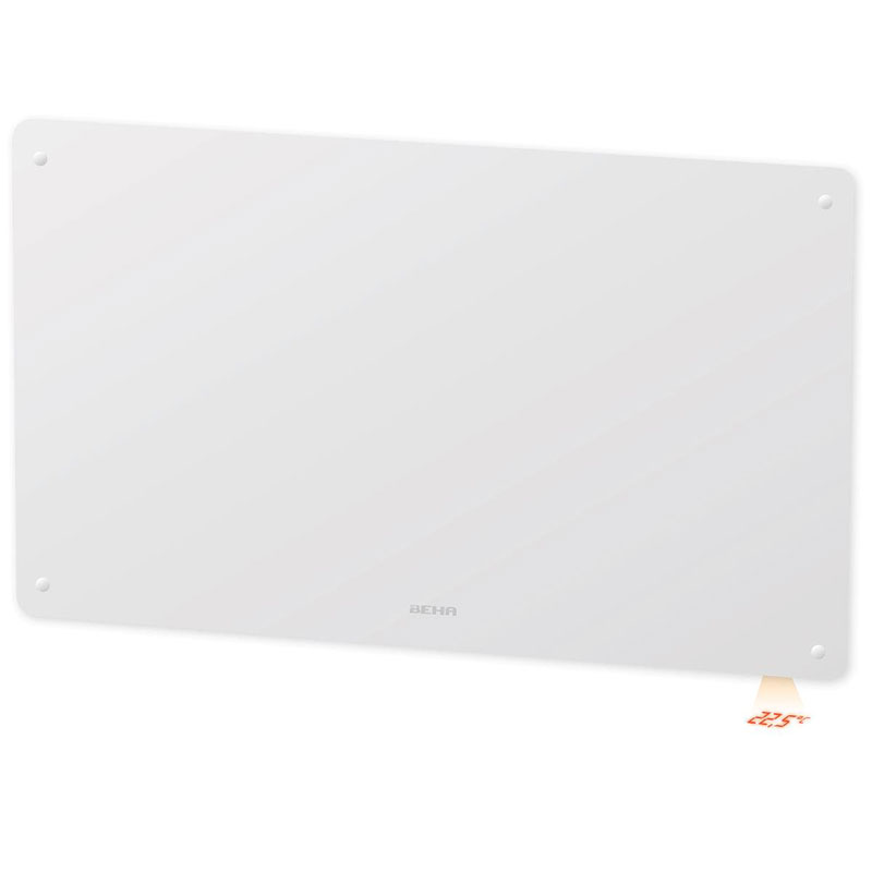 Smartovn varmepanel m. Wi-Fi og glasfront 800W 230V