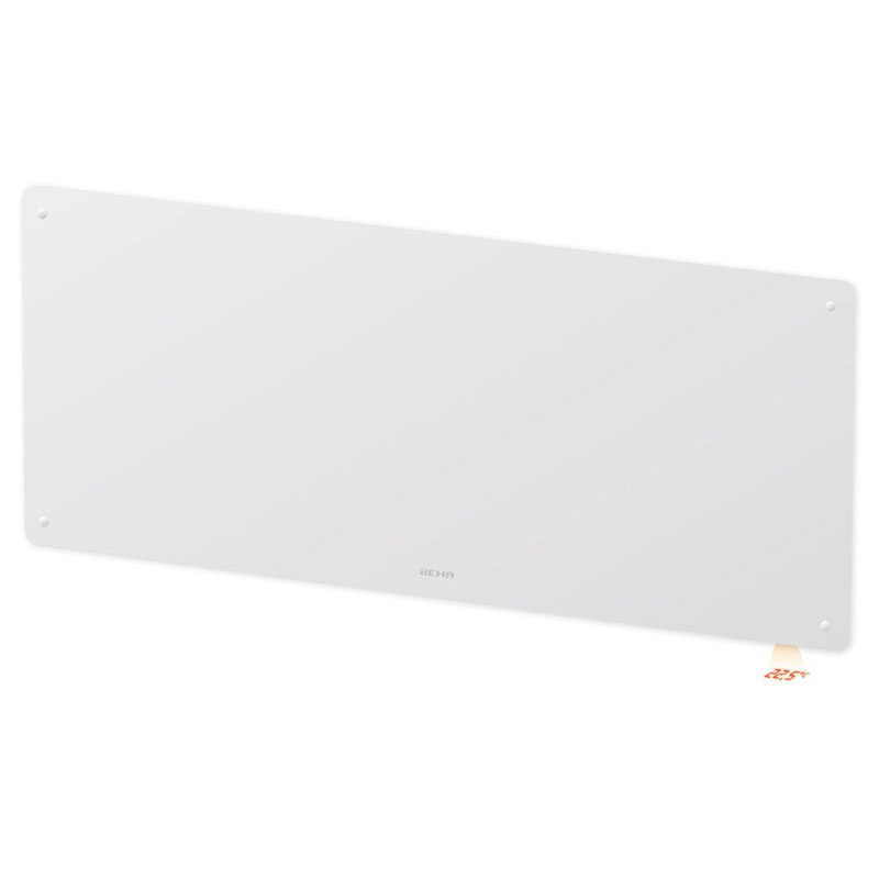 Smartovn varmepanel m. Wi-Fi og glasfront 1250W 230V