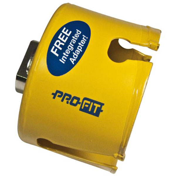Pro-Fit HM hulsav med integreret adaptor Ø105 mm