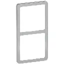 LK Fuga ramme SLIM 55 2x1m - stål