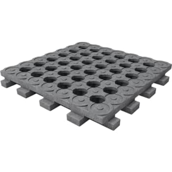 hanit mudderarmering 500 x 500 x 53 mm, grå genbrugsplast