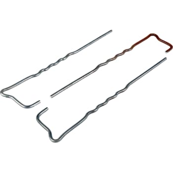 Byggros 200 x 40 x 20 x 3 mm l-formet jordspyd, galv. stål