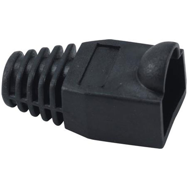 Sort kabeltylle til RJ45 plugs