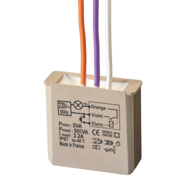 Elektronisk lysdæmper til indbygning MTV500E