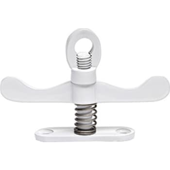 Dobbelt vrider 5062R, 12 - 27mm, med rund plade, hvid