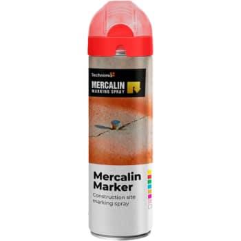 MÆRKESPRAY FLUOR RØD 500 ML