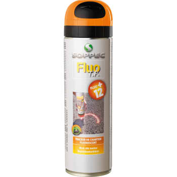Soppec mærkespray 500 ml, fluorescerende orange