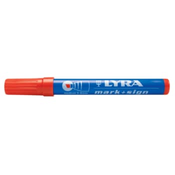 Speedmarker Lyra 4010, 2-6 mm skrå, rød