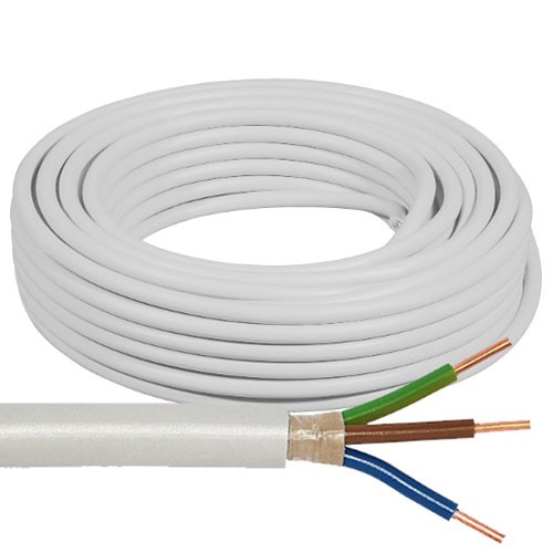 HF let installationskabel 3x2,5mm² - 100 meter
