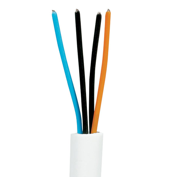 Signalkabel PT-HF 6x2x0,6 hvid - 100 meter