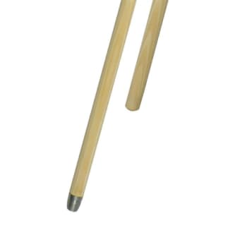 Roliba træskaft med metalgevind, Ø24 mm, 1500 mm